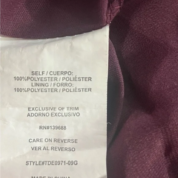 Boho Lace-Trim Maxi Dress in Plum Altar’d State - Picture 5 of 5